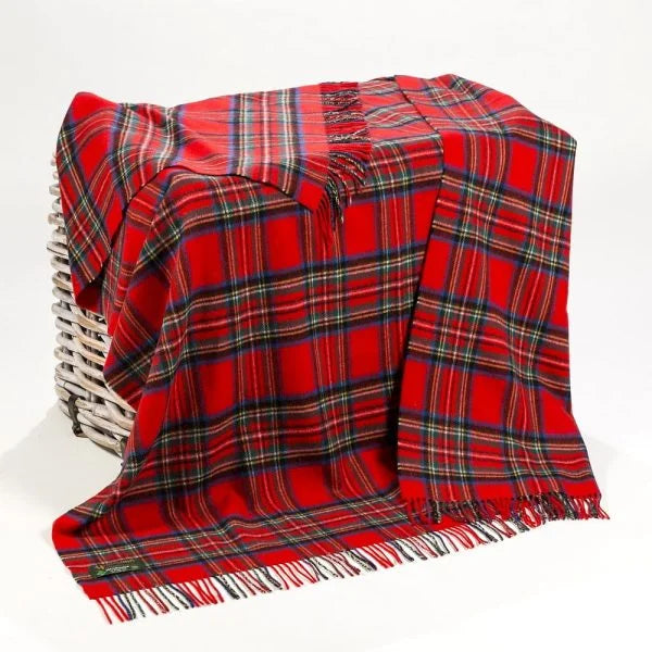 John Hanly Lambswool Throw