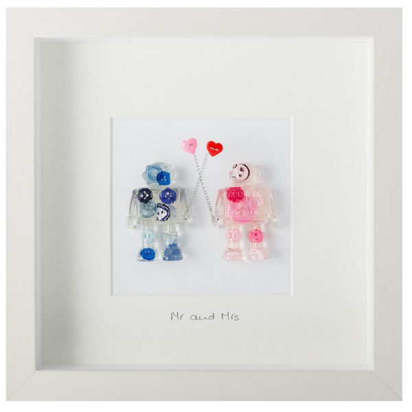 Button Studio Medium Mr And Mrs