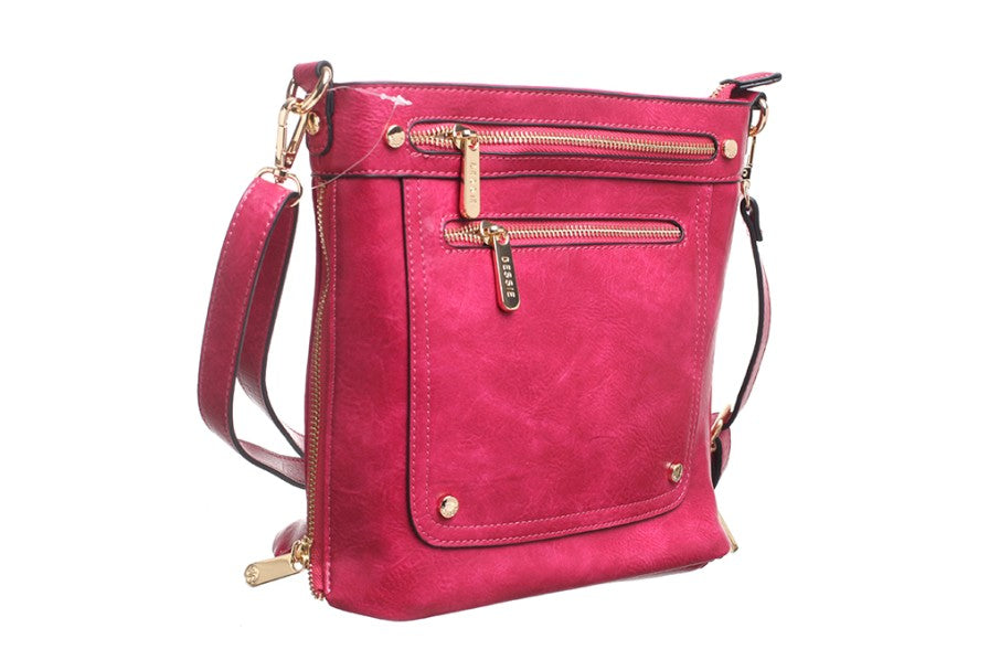 Bessie Crossbody Fuchsia