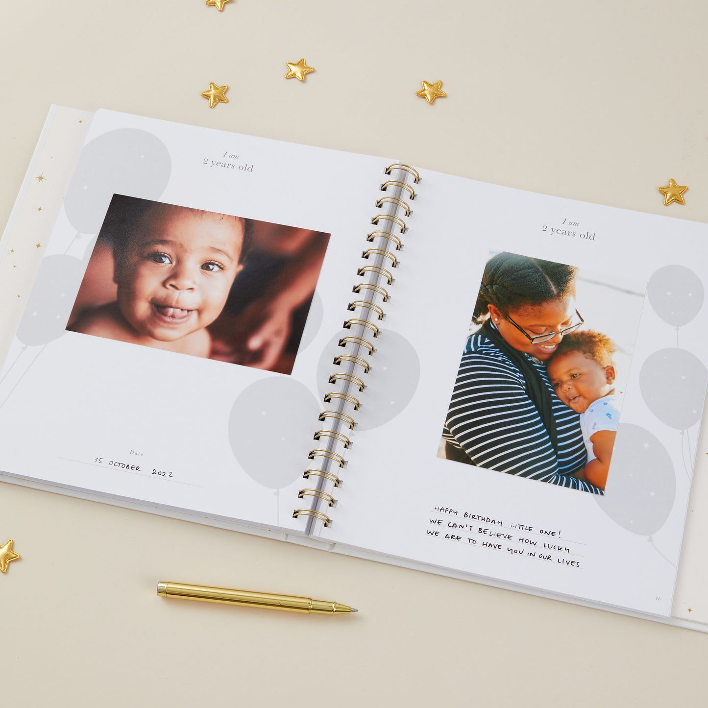 Baby book White