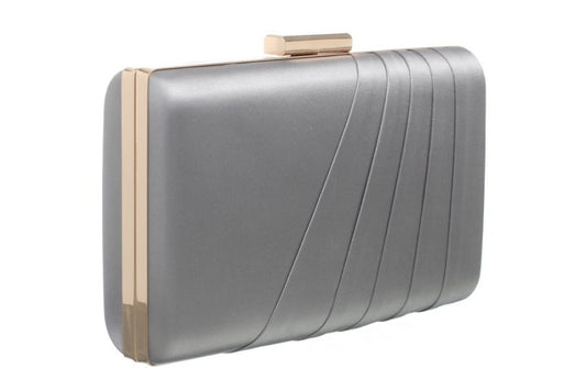 Bessie Clutch Silver
