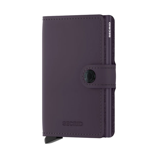 SECRID Miniwallet Matte Dark Purple
