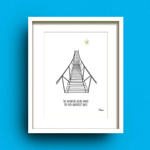 'The Adventure' Frame Medium