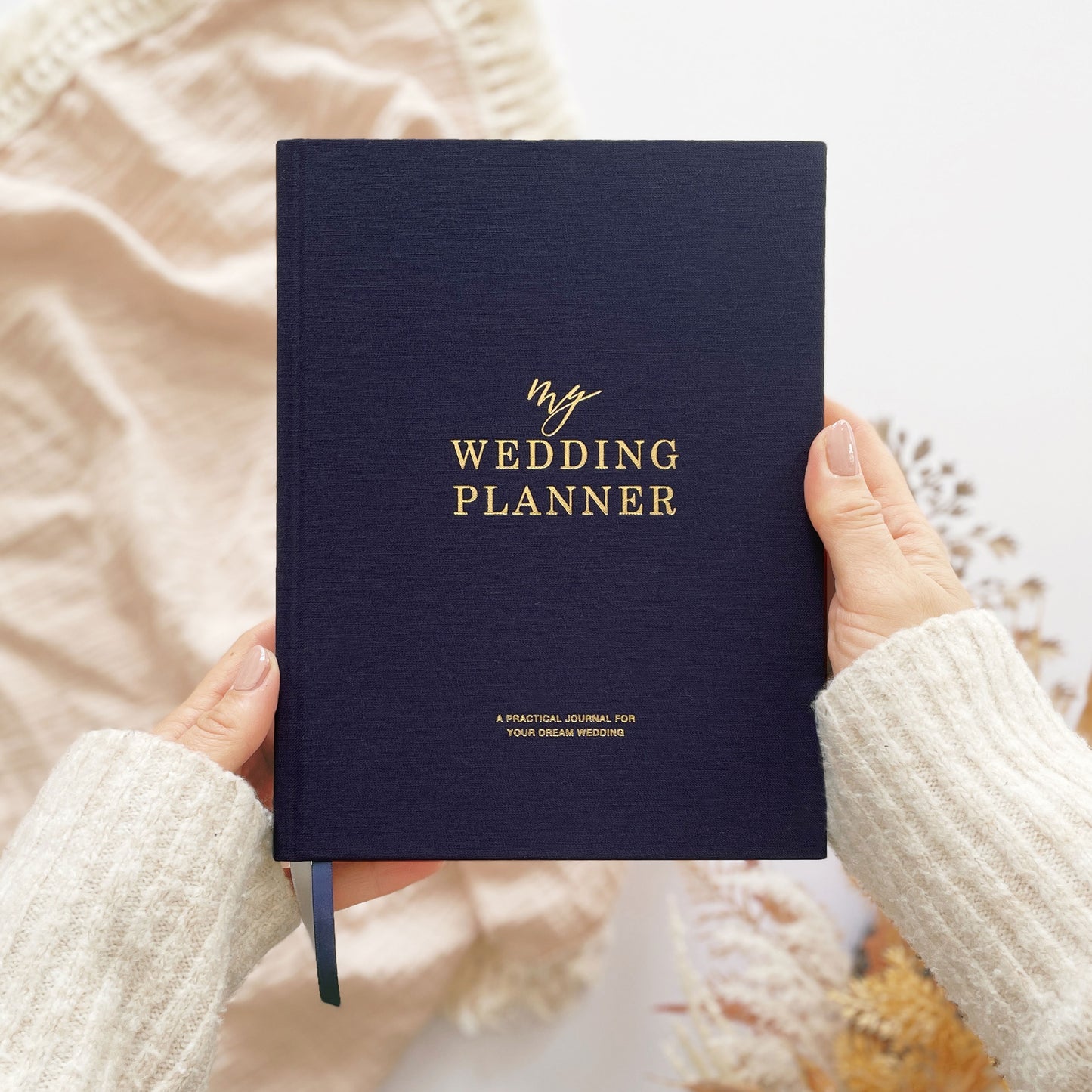 Navy Cloth Wedding Planner