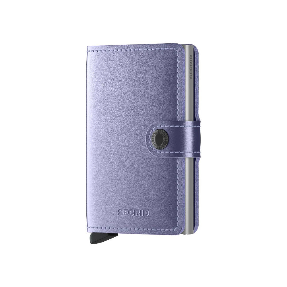 SECRID Miniwallet Metallic Lila