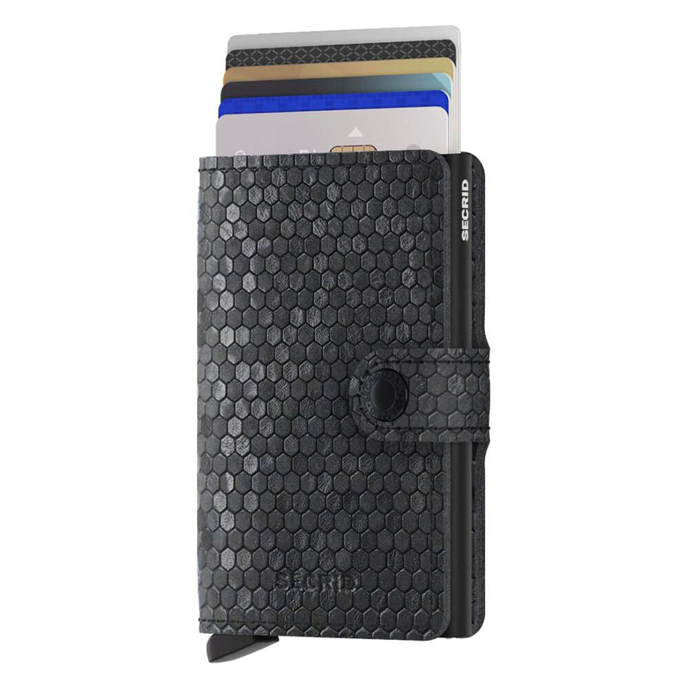 SECRID Miniwallet Hexagon Grey