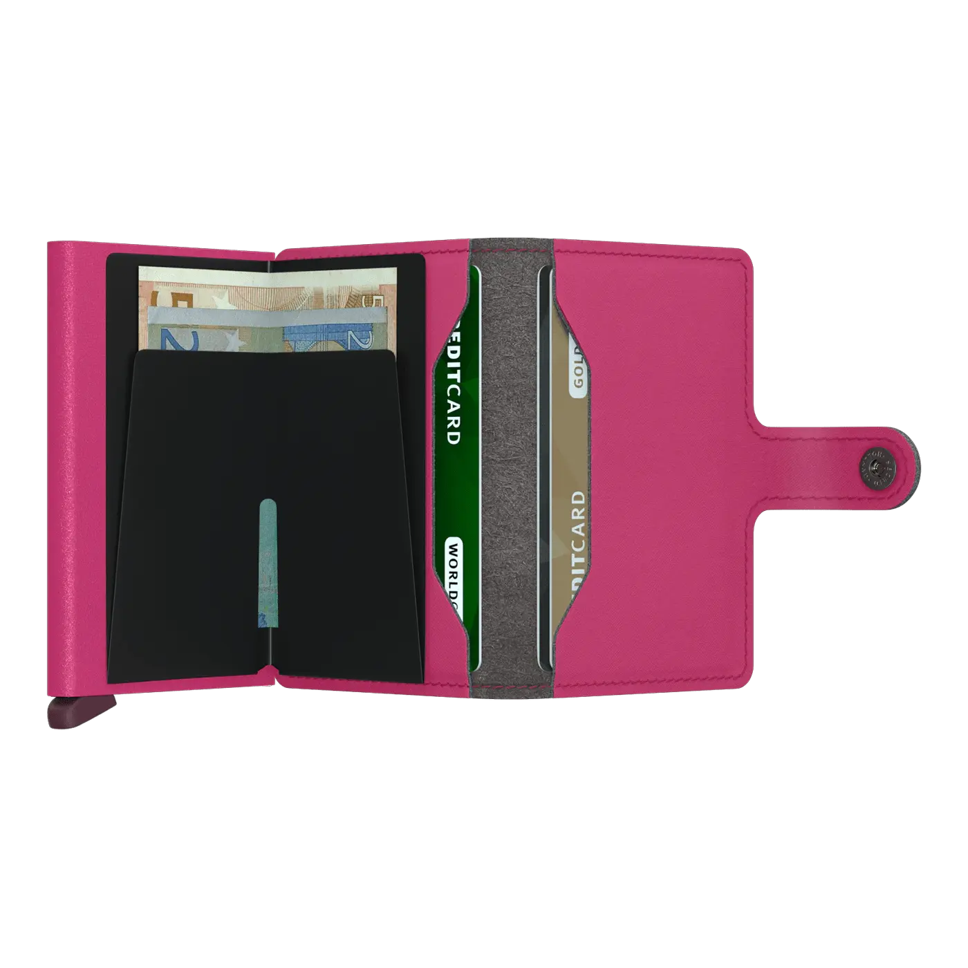 SECRID Miniwallet Yard Powder Fuchsia (non-leather)