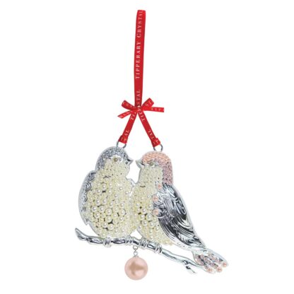 Pearl Turtle Doves  Decoration