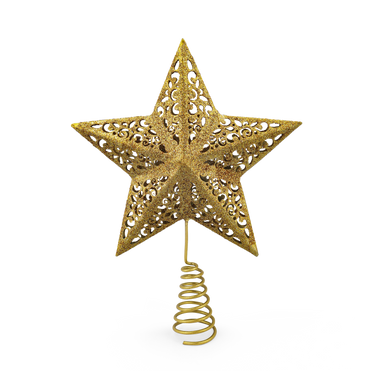 Gold  Star Tree Topper