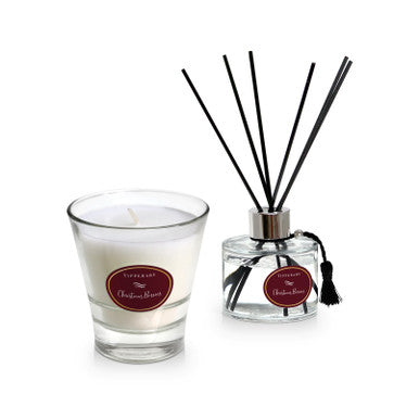 Poinsettia Candle & Diffuser Set
