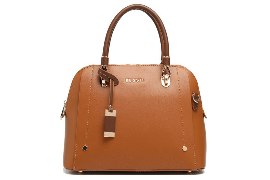 Brown Bessie Bags Sale TAN BESSIE LARGE TOTE BAG — Sweet News