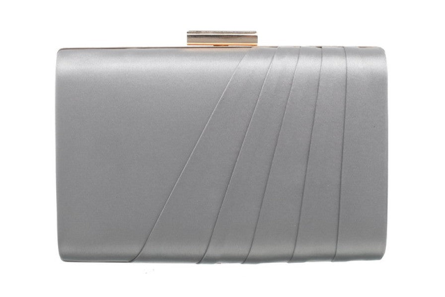 Bessie Clutch Silver