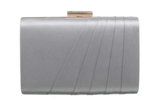 Bessie Clutch Silver
