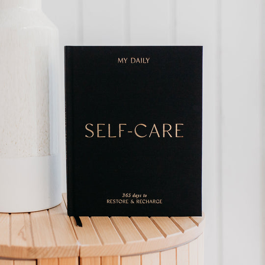 Self Care Journal Black