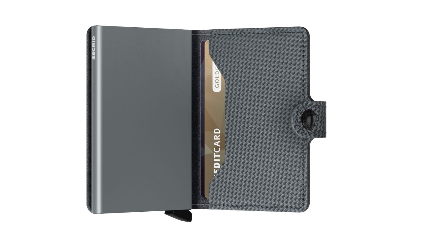SECRID Miniwallet Carbon Cool Grey